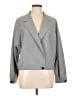 Halogen Chevron-herringbone Gray Blazer Size 12 - photo 1