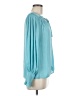 Elie Tahari 100% Polyester Teal Long Sleeve Blouse Size M - photo 4