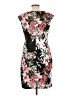 Connected Apparel Floral Black Casual Dress Size 10 (petite) - photo 2