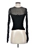 Amanda Uprichard 100% Polyamide Black Long Sleeve Top Size XS - photo 1