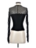 Amanda Uprichard 100% Polyamide Black Long Sleeve Top Size XS - photo 2