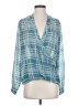 CAbi Teal 3/4 Sleeve Blouse Size XS - photo 1