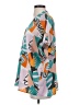 Jodifl Tropical Teal Short Sleeve Blouse Size S - photo 5
