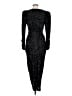 Express Stars Black Cocktail Dress Size M - photo 2