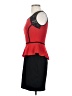 En Focus Color Block Red Cocktail Dress Size 4 Petite - photo 5