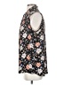 Pleione 100% Polyester Floral Black Sleeveless Blouse Size S - photo 5