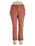 Ann Taylor LOFT Solid Brown Khakis Size 14 (estimated) - photo 1