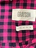 Grayson 100% Cotton Checkered-gingham Pink Long Sleeve Button-Down Shirt Size Sm (2) - photo 7