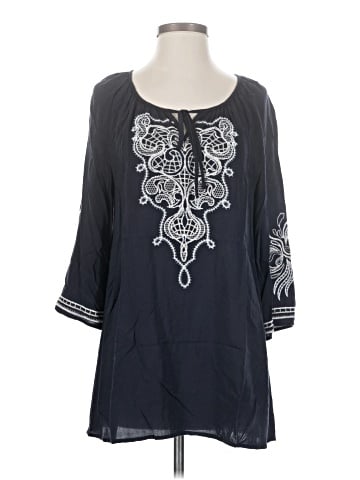 MONORENO 3/4 Sleeve Blouse (view 1)