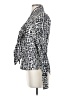 Rachel Zoe 100% Silk Animal Print Black Long Sleeve Silk Top Size 2 - photo 5