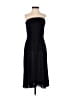 Helen Wang 100% Polyester Solid Black Cocktail Dress Size 4 - photo 1