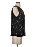 Tahari by ASL 100% Polyester Black Sleeveless Blouse Size S - photo 4