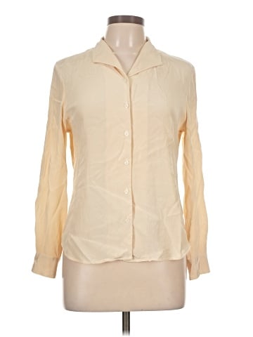 Casual Corner Annex Long Sleeve Silk Top (view 1)