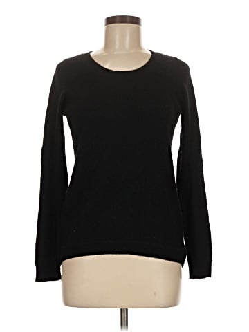White + Warren Cashmere Pullover Sweater (view 1)