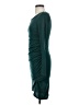 Leith Solid Teal Casual Dress Size S - photo 5