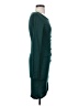 Leith Solid Teal Casual Dress Size S - photo 4