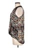 Nicole by Nicole Miller 100% Polyester Black Sleeveless Blouse Size M - photo 5