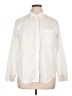 Old Navy 100% Cotton Solid Ivory Long Sleeve Button-Down Shirt Size XL - photo 1