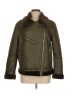 Topshop 100% Polyester Green Coat Size 8 - photo 1