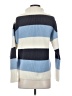 OAK + FORT Stripes Blue Pullover Sweater Size XS - photo 2