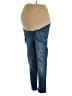 Enjean Solid Blue Jeans Size XL - photo 1