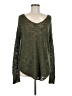 Helmut Lang 100% Silk Green Long Sleeve Top Size M - photo 1