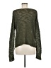 Helmut Lang 100% Silk Green Long Sleeve Top Size M - photo 2