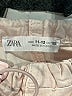 Zara Ivory Cargo Pants Size 11 - 12 - photo 3