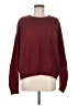 H&M L.O.G.G. Solid Burgundy Pullover Sweater Size M - photo 1