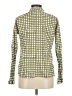 Assorted Brands 100% Cotton Tweed Green Long Sleeve Blouse Size M (estimated) - photo 2