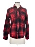 Natural Reflections 100% Cotton Plaid Red Long Sleeve Button-Down Shirt Size S - photo 1