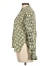 Assorted Brands 100% Cotton Tweed Green Long Sleeve Blouse Size M (estimated) - photo 5