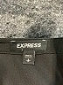 Express 100% Polyester Solid Black Casual Dress Size S - photo 7