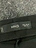 MNG 100% Polyester Solid Black Active Pants Size M - photo 7