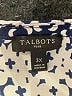 Talbots Graphic Blue 3/4 Sleeve Blouse Size 3X - photo 7