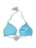 Unbranded Print Blue Swimsuit Top Size XL - photo 2