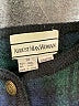 August Max Woman 100% Wool Plaid Green Jacket Size 2X - photo 6