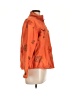 Chico's Print Orange Jacket Size L - photo 4