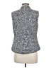 Nic + Zoe 100% Polyester Gray Vest Size M - photo 2