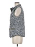 Nic + Zoe 100% Polyester Gray Vest Size M - photo 5