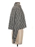 J.Crew Collection Houndstooth Black Long Sleeve Blouse Size 2 - photo 4