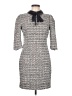 Alexia Admor Tweed Gray Casual Dress Size 6 - photo 1