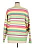 Kohl's Stripes Green Pullover Sweater Size XL - photo 2