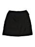Unbranded Solid Black Casual Skirt Size L - photo 2