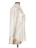 A New Day 100% Lyocell Ivory Long Sleeve Button-Down Shirt Size L - photo 4