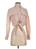 Zara Tan Long Sleeve Blouse Size XS - photo 1
