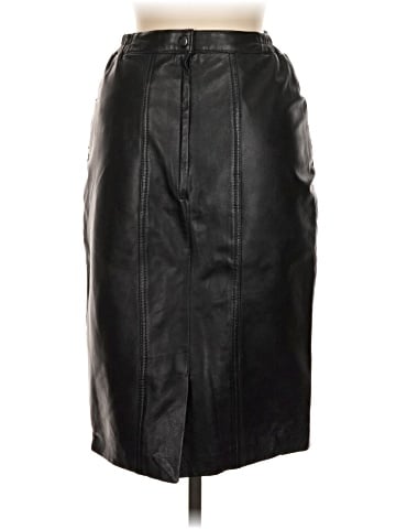 Excelled Faux Leather Skirt (view 2)