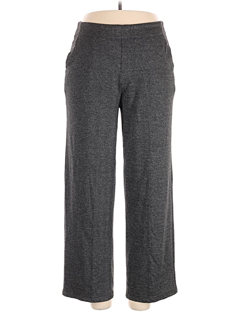 Pre-owned Max Studio Casual Pants In Gray