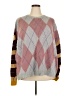 ASOS Design Argyle Gray Pullover Sweater Size 2XL - photo 1