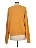 ABound Solid Yellow Pullover Sweater Size L - photo 2